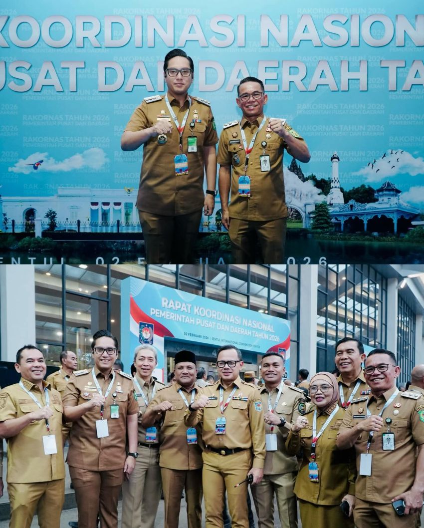 Medan Bergerak Bersama Presiden! Wali Kota dan Wakilnya Hadiri Rakornas 2026 Demi Indonesia Sejahtera
