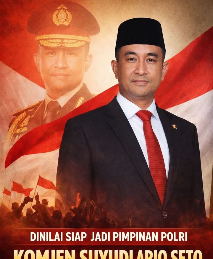 Rekam Jejak Konsisten dan Dukungan Publik Menguat, Komjen Suyudi Ario Seto Dinilai Figur Sentral Masa Depan Polri