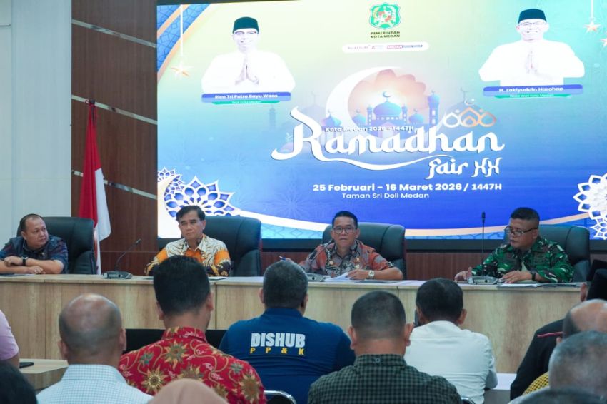Pemko Medan Matangkan Dua Perhelatan, Zakiyuddin Harahap: Ramadhan Fair XX dan Harmoni Imlek 2026