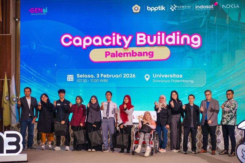 Siapkan Talenta Lokal Jadi Penggerak Digital, Indosat dan Nokia Perkuat Literasi AI di Sumatra Selatan Lewat Program GENsi