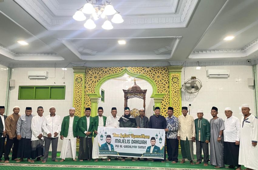 Safari Ramadhan 1447 H, PW Al Washliyah Sumut Awali Kegiatan Dakwah di Sergai