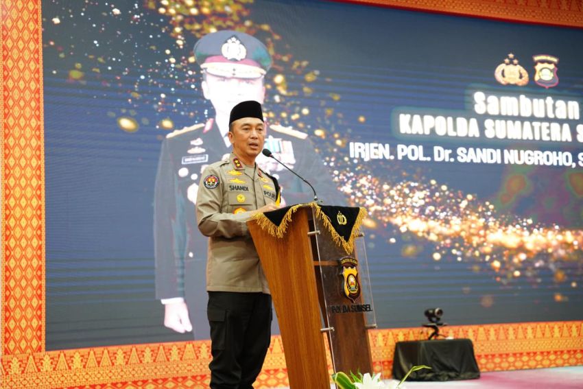 Kapolda Sumsel Irjen Pol Sandi Nugroho Perkuat Kemitraan Strategis dengan Insan Pers