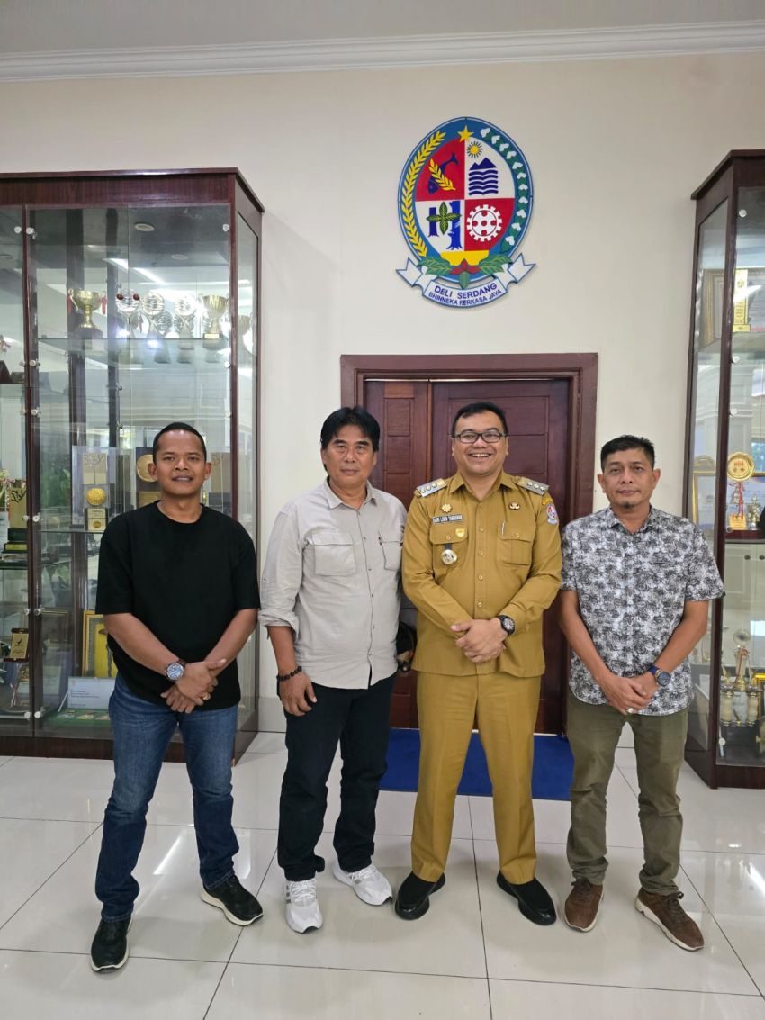 PB Pendawa Indonesia Silaturahmi dengan Bupati Deli Serdang, Siap Dukung Program Pemkab