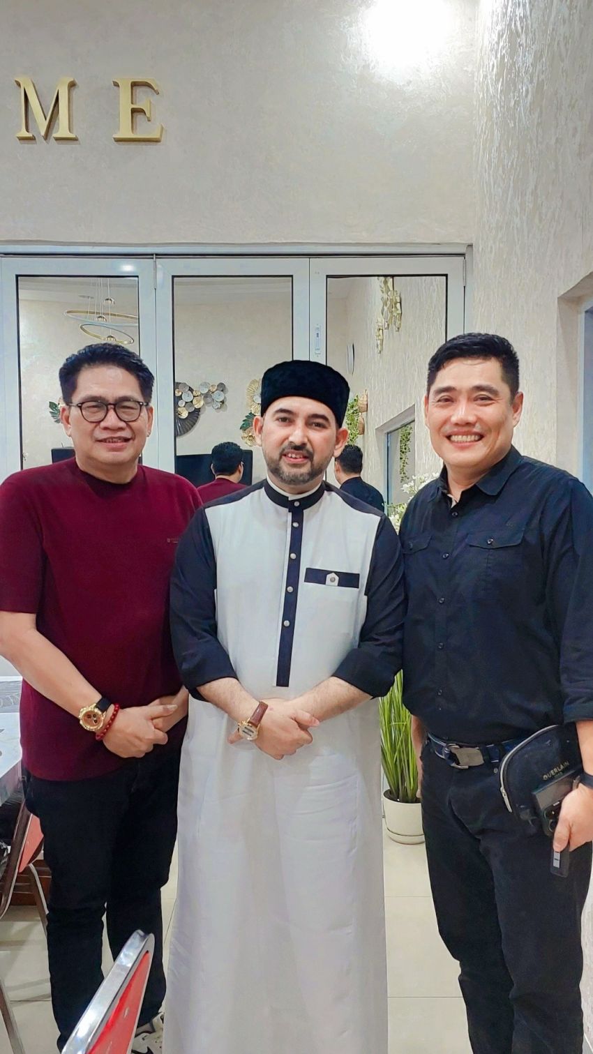 Ramadan ke-20 Penuh Hikmah, Ustadz Ahmad Al Habsyi Hadir Bersama CEO Sumut24 dan Bos Uni Una