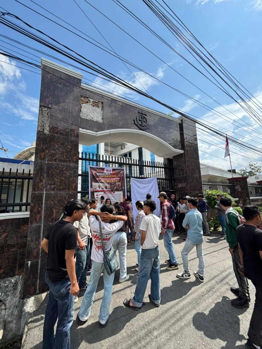 Diduga Mendapat Intervensi, BEM SI KERAKYATAN Dukung Kejari Karo & Hakim Pengadilan Negeri Medan Laksanakan Sidang Vonis Amsal Sitepu