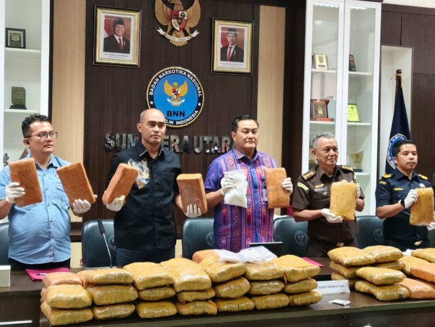 Sumut Peringkat 1 Penggunaan Narkoba di Indonesia
