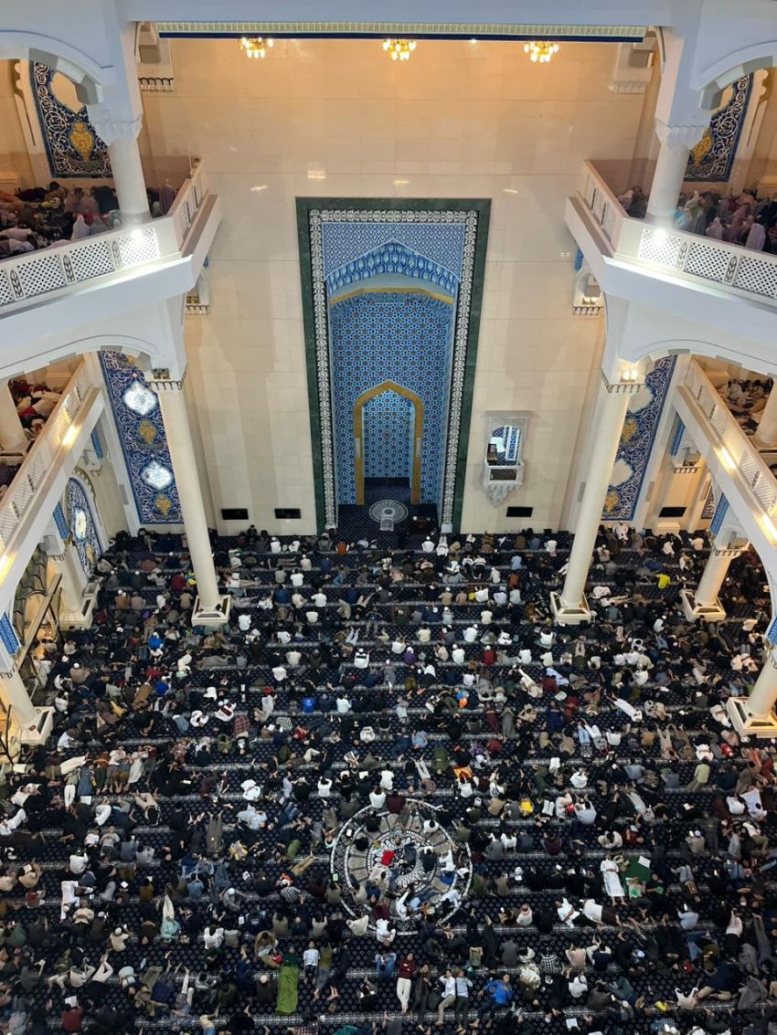 Dukung Kekhusyukan Iktikaf, Kenaziran Masjid Agung Medan Kolaborasi dengan Rumah Makan Garuda