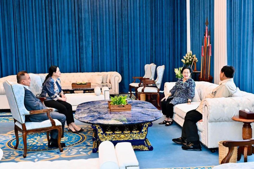 Jelang Idulfitri 1447 H, Prabowo Terima Kunjungan Megawati di Istana Merdeka