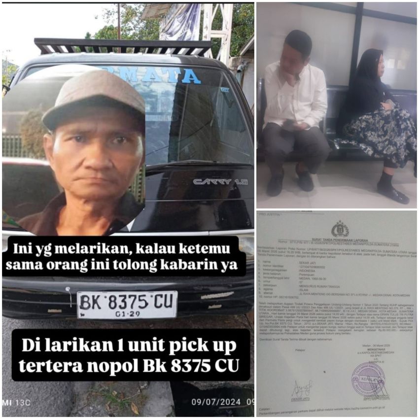 Erwin Putra Siregar Dilaporkan ke Polrestabes Medan  Bawa Kabur Mobil Milik Pengusaha Papan Bunga