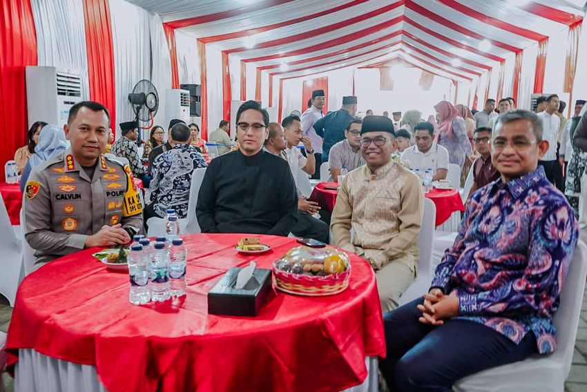 Zakiyuddin Harahap Sambut Hangat Tamu Halalbihalal, Pererat Silaturahmi di Kota Medan