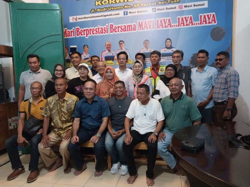 MAVI Sumut Gelar Halal Bihalal, Pererat Silaturahmi Antar Anggota