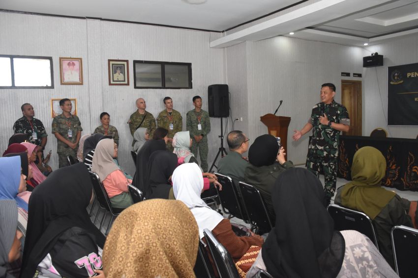 Komandan Seskoad Tinjau Trauma Healing hingga Renovasi Fasilitas di KKL Wilhan Cisarua