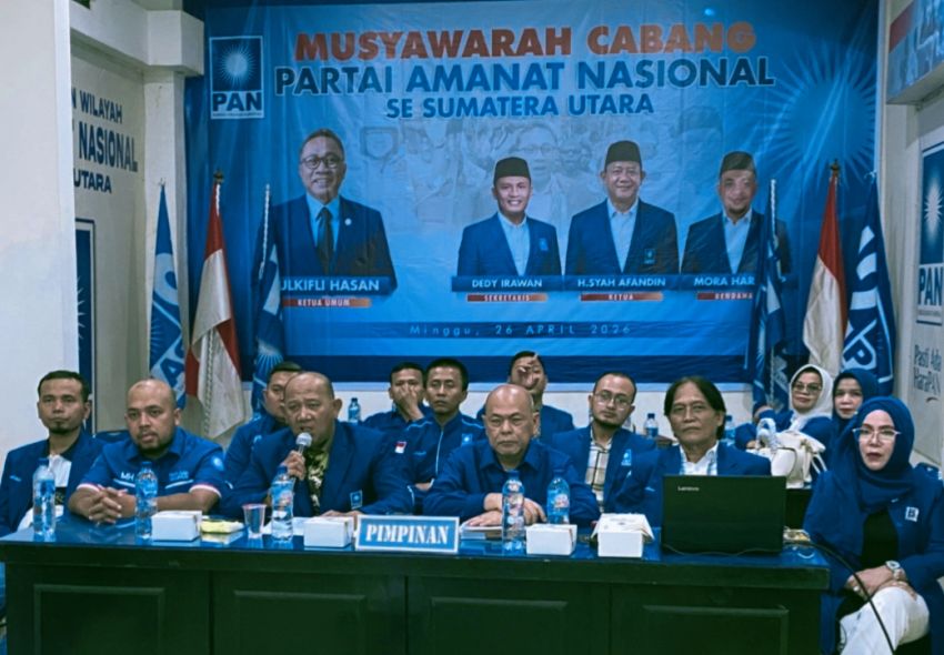 Perjuangkan Ketum Zulhas Jadi Pimpinan Nasional, PAN Sumut Mantapkan Konsolidasi Lewat Muscab Serentak