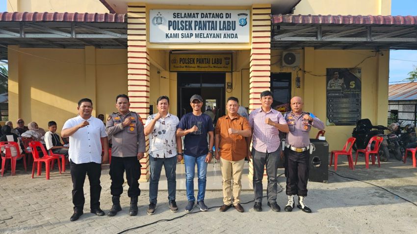 Dari "Sahabat Anak" ke "Polisi Muda Berprestasi": Tongkat Komando Polsek Pantai Labu Resmi Beralih ke Ipda Iralfat Yaroni Dachi