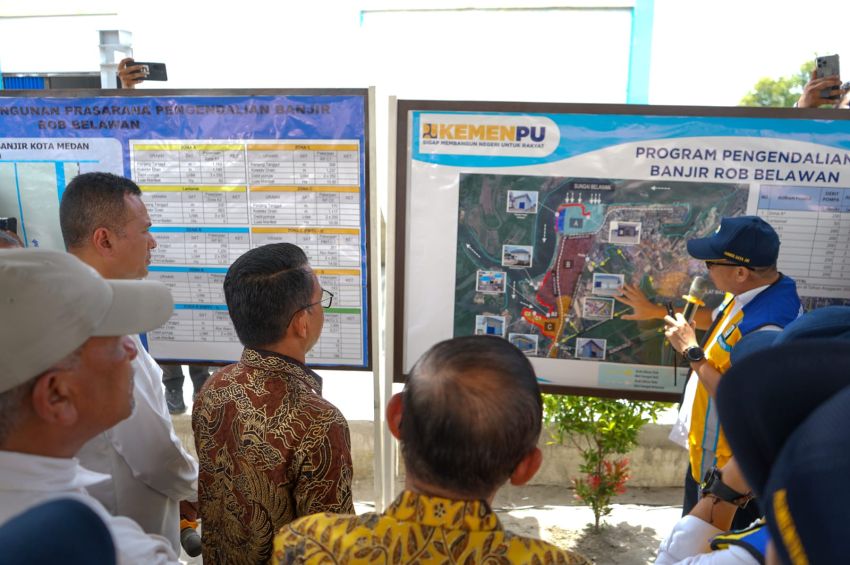 Saat Kunjungan Komisi V DPR RI, Wakil Wali Kota Medan Minta Pertemuan Lintas Sektor Atasi Banjir Rob Belawan