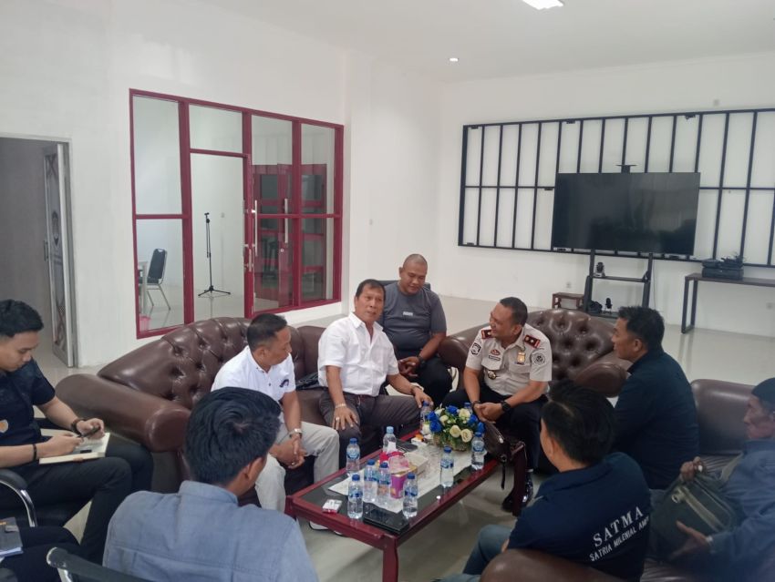 Perkuat Sinergitas, Wakil Ketua PWI Sumut dan Aliansi Mahasiswa Sambangi Imigrasi Belawan