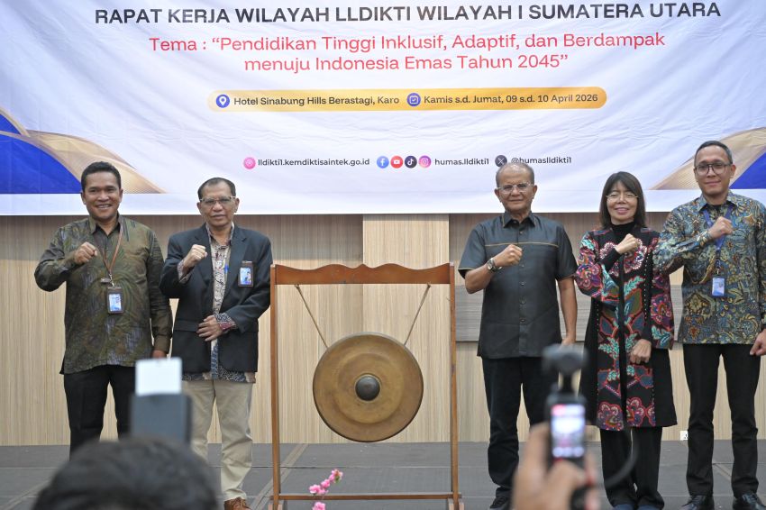 Rakerwil LLDIKTI Wilayah I 2026 di Berastagi: Dorong Kampus Lebih Inklusif, Adaptif, dan Berdampak