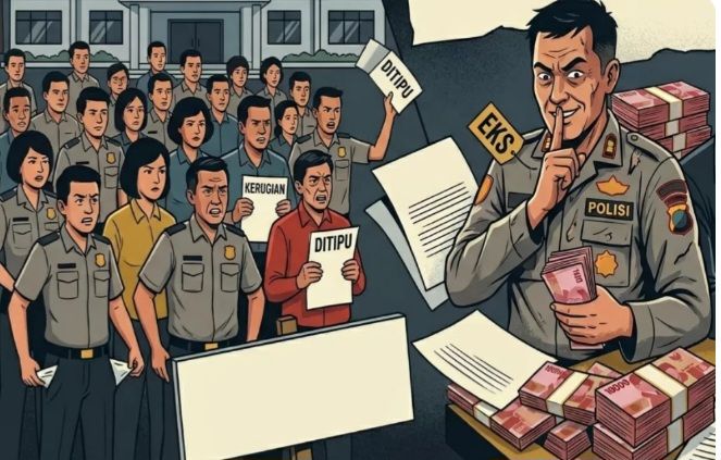 Dugaan Penipuan Miliaran Rupiah Libatkan Eks Polisi dan Anggota DPRD, 34 Personel Polres Padangsidimpuan Jadi Korban