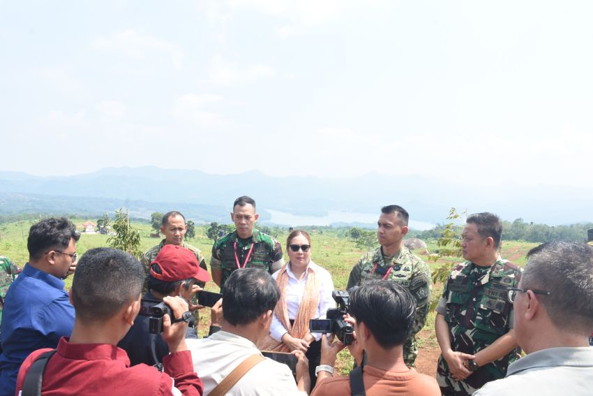 Agroforestry Gunung Anaga dan Gunung Hejo Jadi Laboratorium Media Week Pasis Seskoad