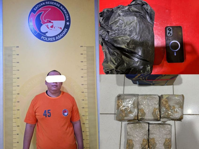 Gagal Edar 5 Kg Sabu di Silau Laut, Kurir Asal Jawa Timur Diamankan Polisi