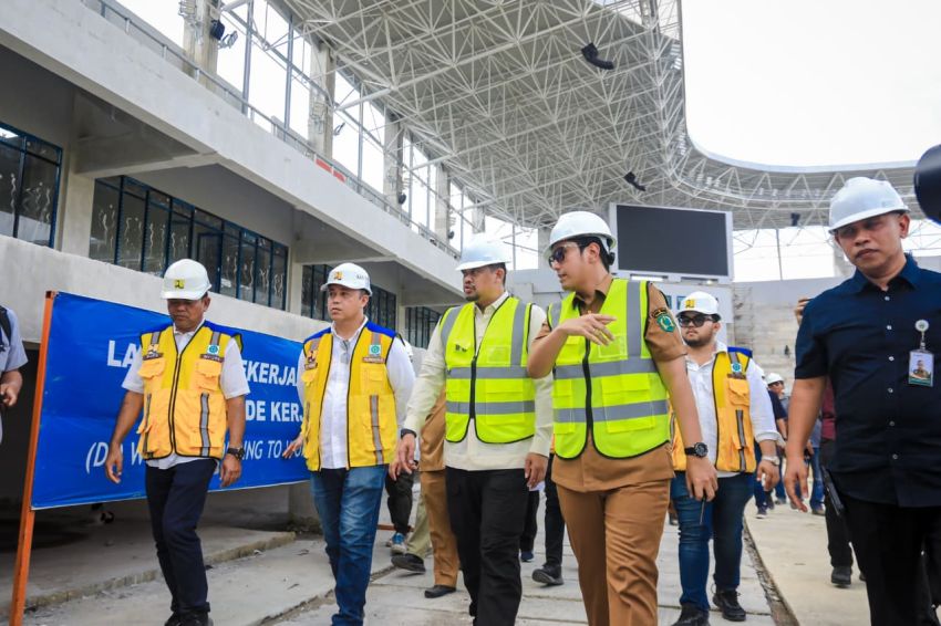 Progres Masuk Finishing, Rico Waas dan Bobby Nasution Tinjau Percepatan Pembangunan Stadion Teladan Jelang AFF U-19 2026