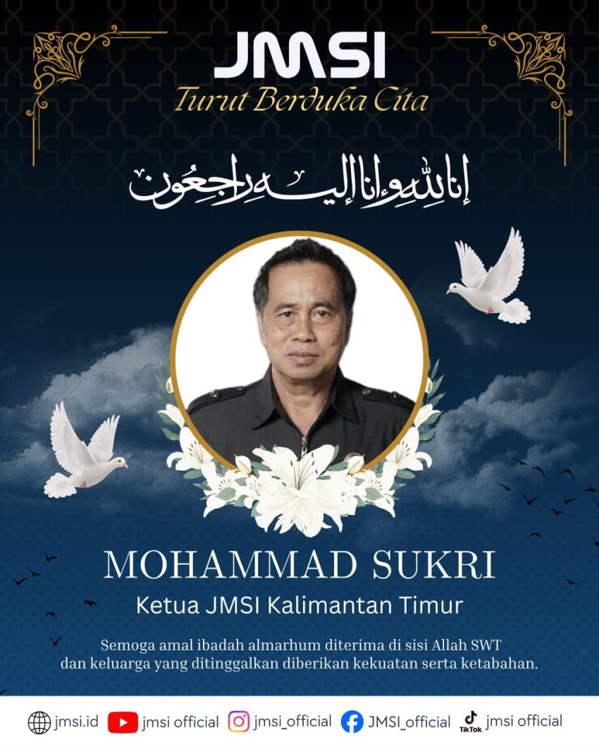 Ketua JMSI Kalimantan Timur, Bung Sukri, Wafat