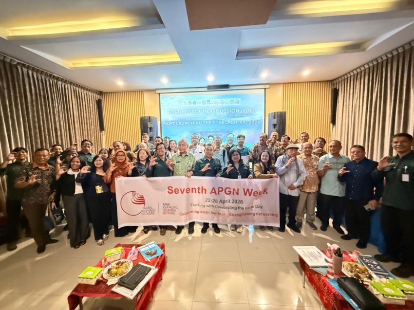 Soft Launching Geofest 2026, Raja Ampat-Toba Caldera-Lenggong Geopark