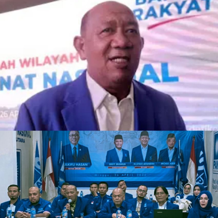 PAN Sumut Mantapkan Konsolidasi, Targetkan Zulhas Jadi Wapres 2029