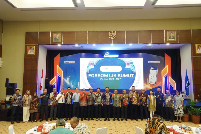 Dirut Bank Sumut Heru Mardiansyah Pimpin Forkom IJK Sumut 2026&ndash;2027
