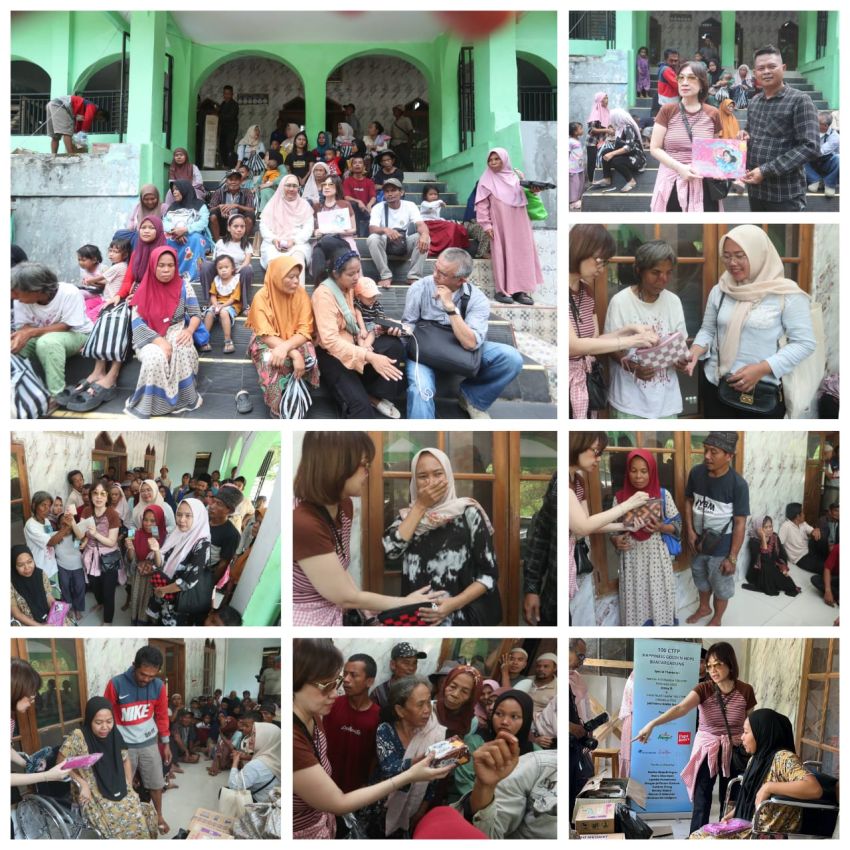 Peluncuran 100 CTFP Happiness Golden Hope di Tengah Tanah Bergerak: 6 Kartini Bantargadung Hadirkan Harapan