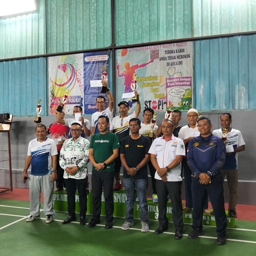 Turnamen Badminton PB Mitra Sporty Medan Ditutup,  Tengku Chairuniza : Dukung Olahraga Guna Cegah Narkoba dan Judi Online