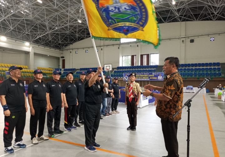 Lansia Tetap Aktif dan Produktif, Turnamen Pingpong Medan Jadi Ajang Silaturahmi