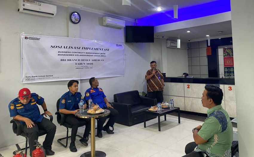 Wujud Implementasi BCM, BRI BO Sibuhuan  Gelar Sosialisasi Pencegahan dan Penanganan Kebakaran