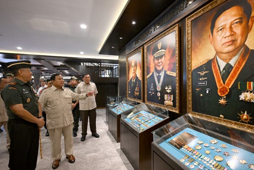 Presiden RI Resmikan Museum dan Perpustakaan Seskoad serta Berikan Taklimat kepada 1.095 Pasis TNI-Polri*