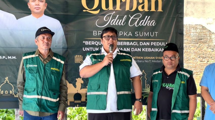 HIPKA Sumut Gelar Qurban di Pesantren Usman Syarif, Perkuat Kepedulian Sosial dan Solidaritas