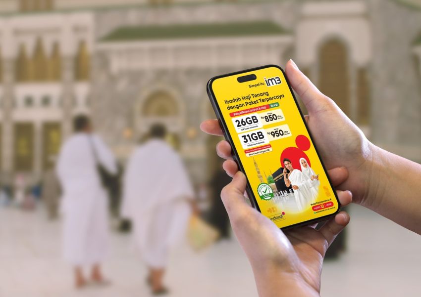 Indosat Hadirkan Layanan Tri Ibadah, Jamaah Haji Sumatra Tetap Terhubung Selama di Tanah Suci