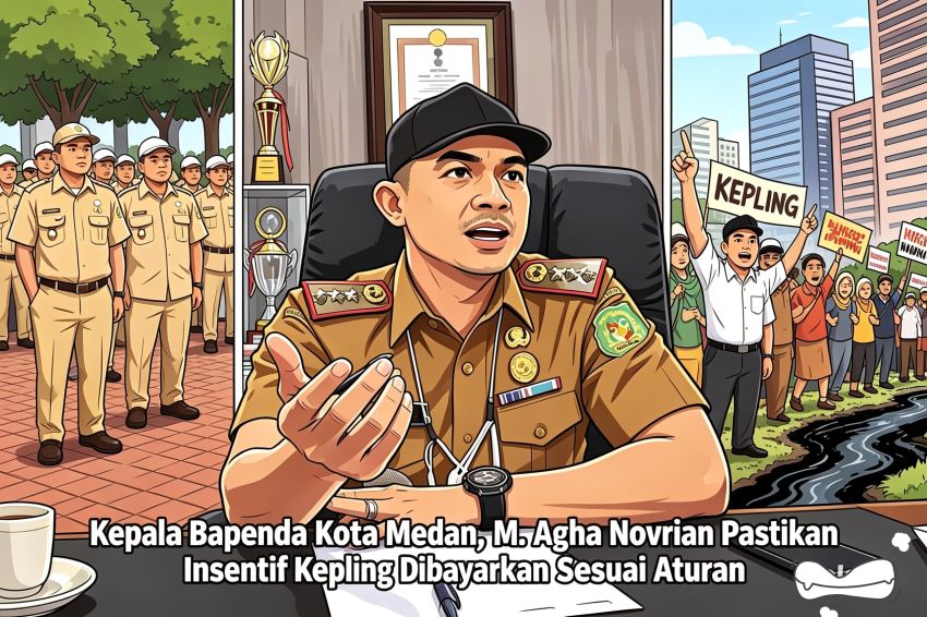 Insentif Kepling Belum Cair, Bapenda Medan Buka Suara: Hak Tidak Hilang, Tinggal Tunggu Target PBB Tercapai