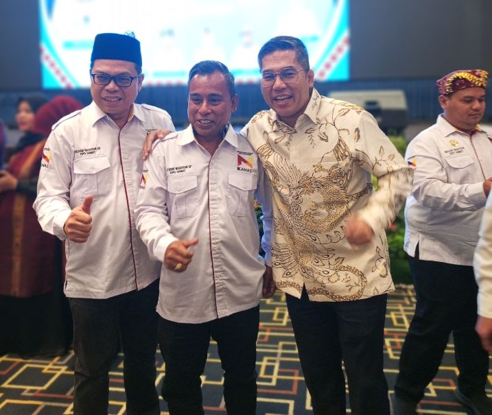 Anggota DPR RI Muhammad Lokot Nasution Hadiri Pelantikan DPD IKANAS Sumut 2025&ndash;2030
