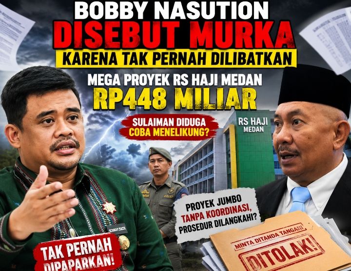 Pj Sekdaprovsu Sulaiman di Ujung Tanduk, Diduga Coba &ldquo;Menelikung&rdquo; Bobby Nasution Soal Mega Proyek RS Haji Medan Rp448 Miliar