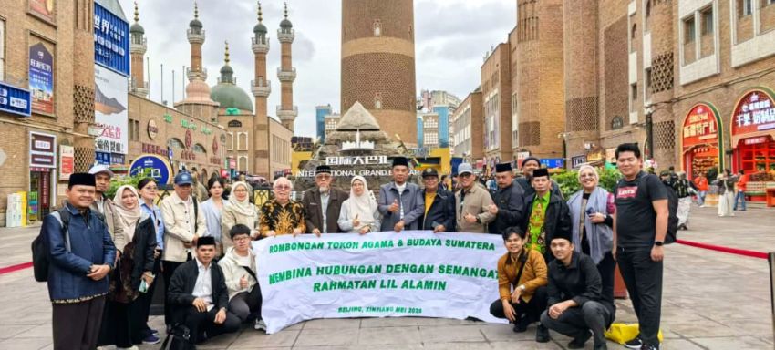 UNPAB Perluas Jejaring Global Lewat Kunjungan Budaya dan Peradaban Islam ke Tiongkok