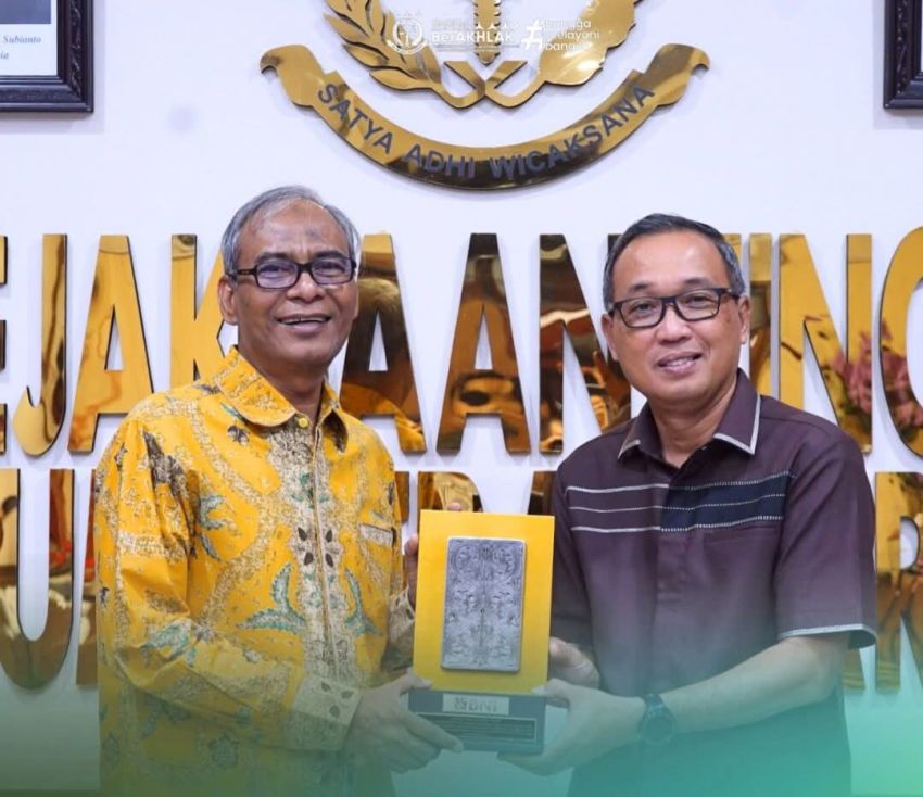 Kajati Sumut Terima Kunjungan Silaturahmi dan Koordinasi Pimpinan BNI Kanwil Medan