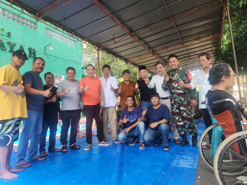 Maknai Idhul Adha Ladon Club Sembelih Kurban 6 Lembu 2 Kambing.