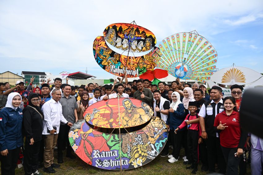 Festival Layang-Layang Piala Gubernur Dibuka, Bobby Nasution Ingin Jadi Daya Tarik Wisata Sumut