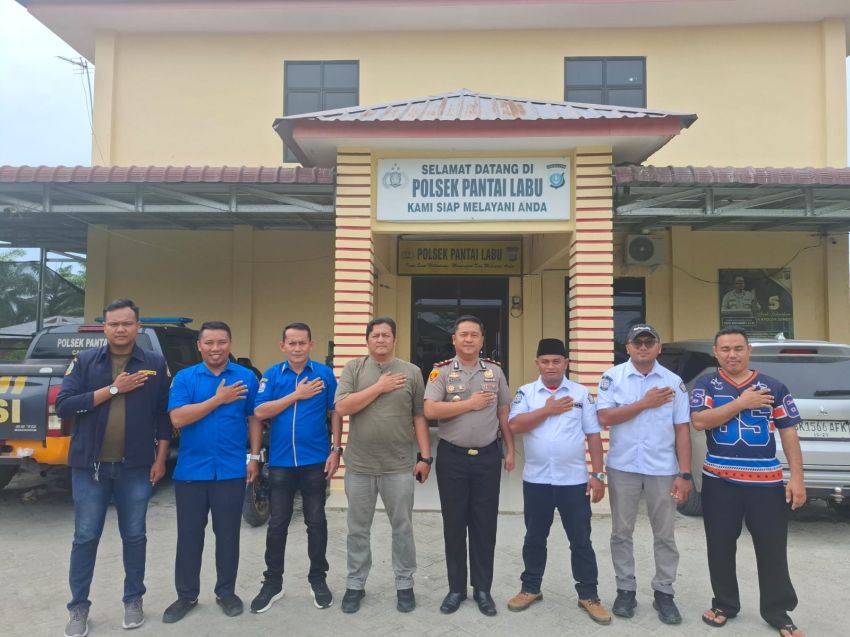 Sinergi Pemuda dan Polri: AMPG Pantai Labu Koordinasi dengan Polsek Jelang "AMPG Cup", Kapolsek Tekankan Sportivitas dan Kamtibmas