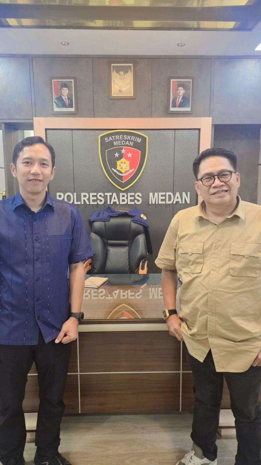 Ketua JMSI Sumut Apresiasi Kinerja Kasat Reskrim Polrestabes Medan