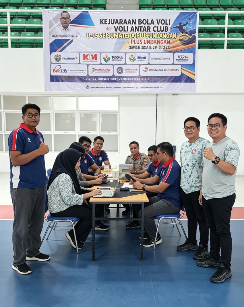 Anto Genk Ajak Semua Pihak Sukseskan Kejuaraan Antar Klub Voli U-15 se-Sumatera