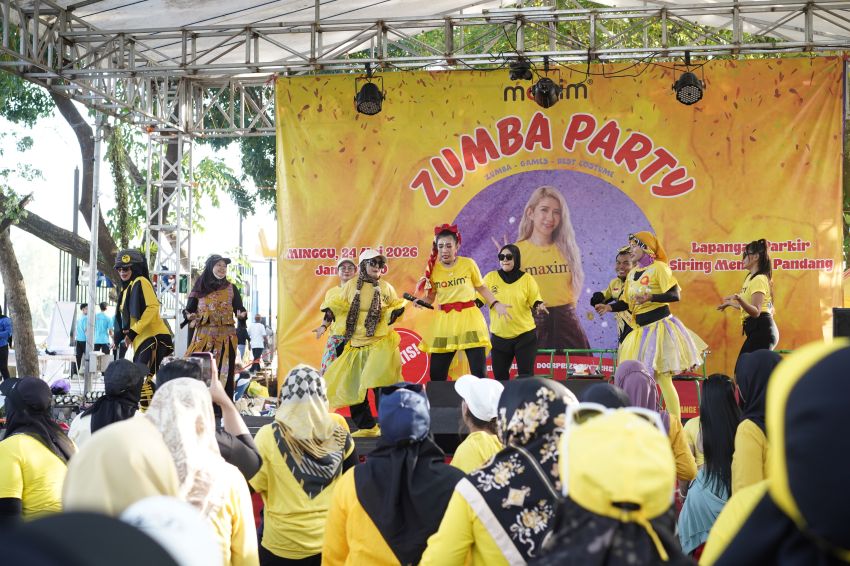 Meriahkan Car Free Day, Maxim Akan Gelar Zumba Akbar di Lapangan Merdeka Medan