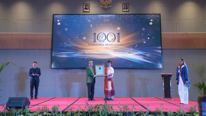 Marianna Resort Samosir Cetak Rekor LEPRID Lewat 1.001 Sajian Naniura, Angkat Warisan Kuliner Batak ke Pentas Nasional