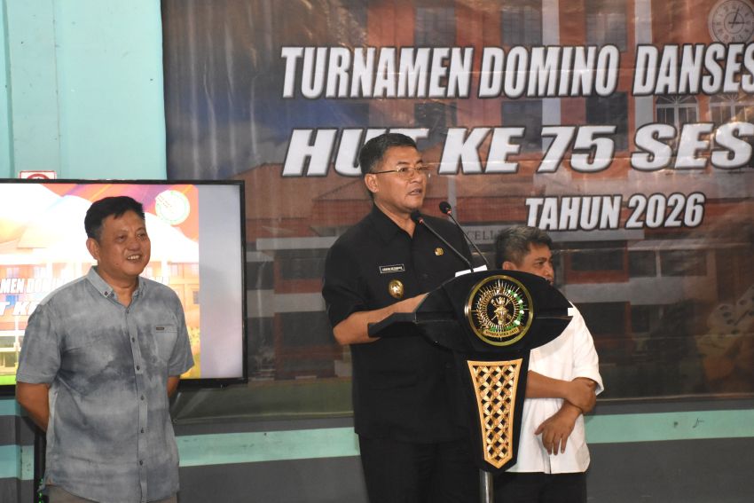 Semarak HUT ke-75 Seskoad, Turnamen Domino Danseskoad Cup Resmi Dibuka