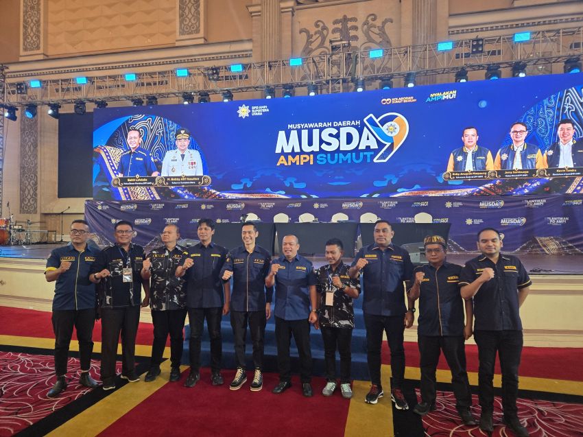 DPD AMPI Sumut Gelar Musda IX, David Luther Lubis Kembali Terpilih Pimpin AMPI Sumut